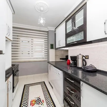 Dublex Flat With Lovely Balcony In Kepez Анталья