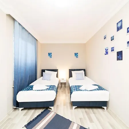 Dublex Flat With Lovely Balcony In Kepez Апартаменты Анталья