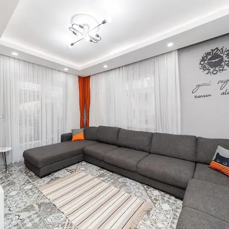 Dublex Flat With Lovely Balcony In Kepez Апартаменты Анталья
