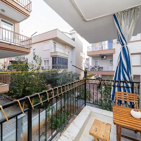 Dublex Flat With Lovely Balcony In Kepez *