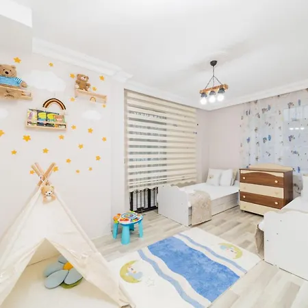 Apartmán Dublex Flat With Lovely Balcony In Kepez *